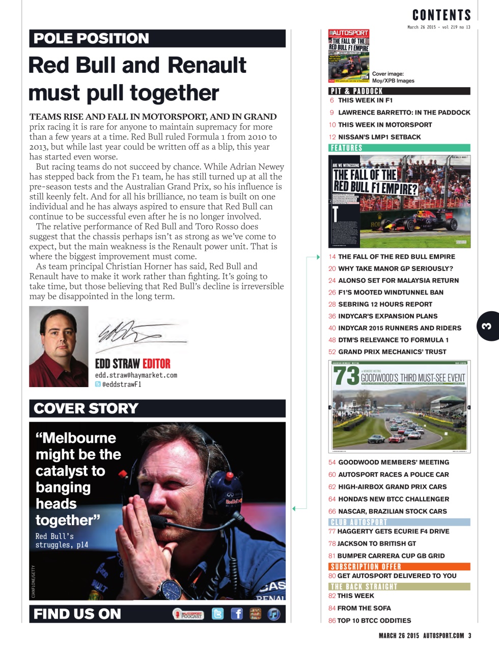 Autosport Preview Pages
