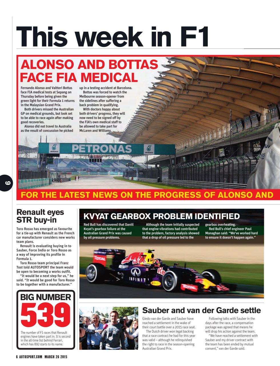 Autosport Preview Pages