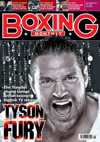 Boxing Monthly issue Boxing Monthly September 2011