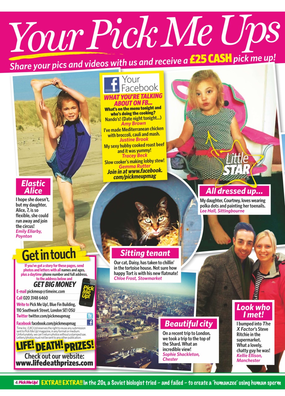 Pick Me Up Preview Pages