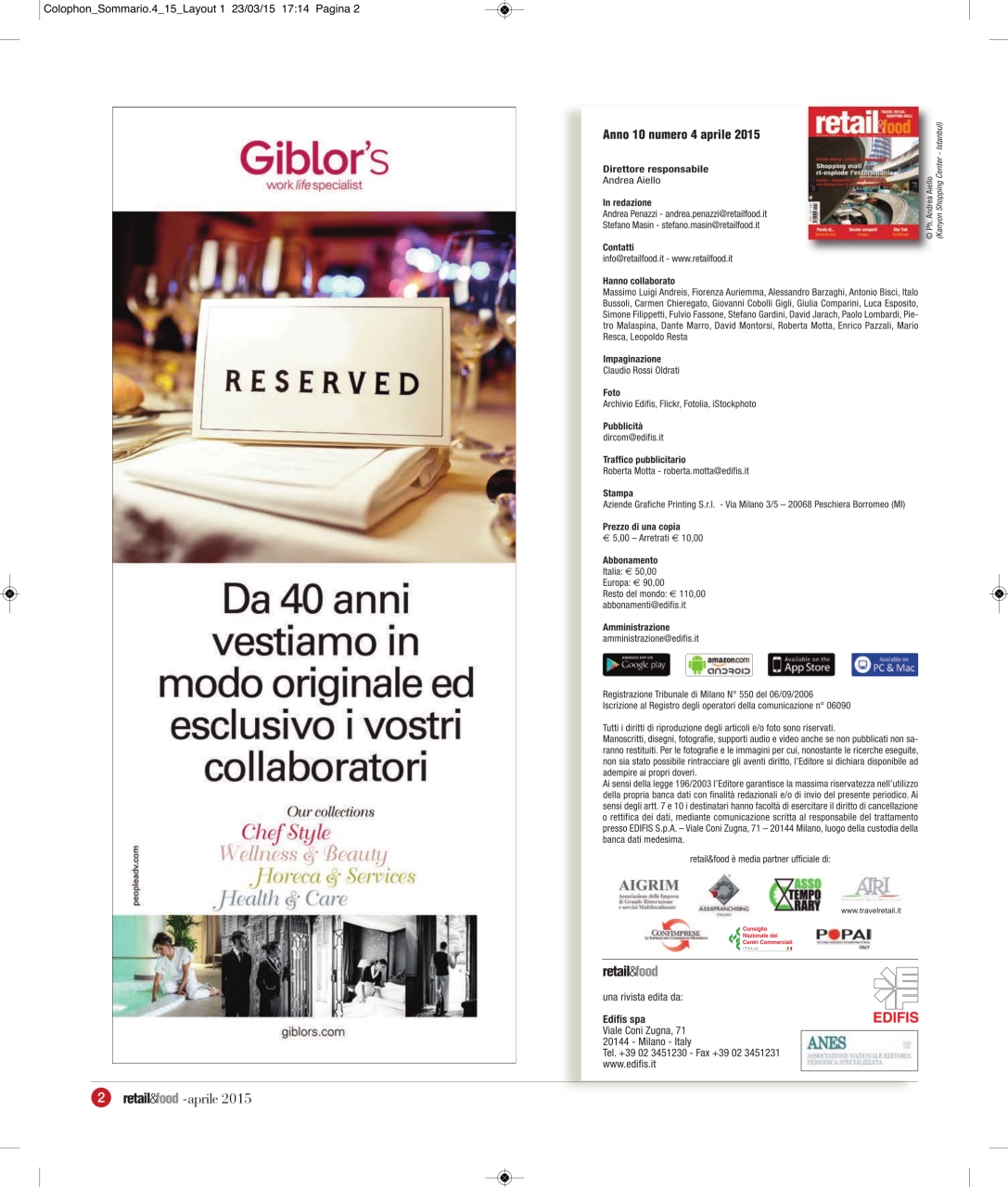 Retail&food Preview Pages