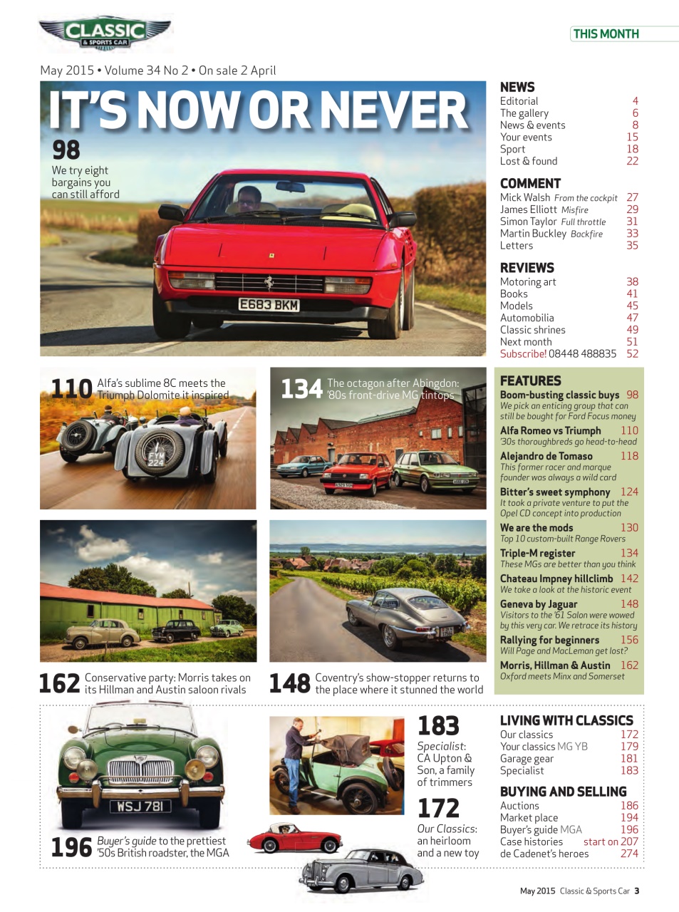 Classic & Sports Car Preview Pages