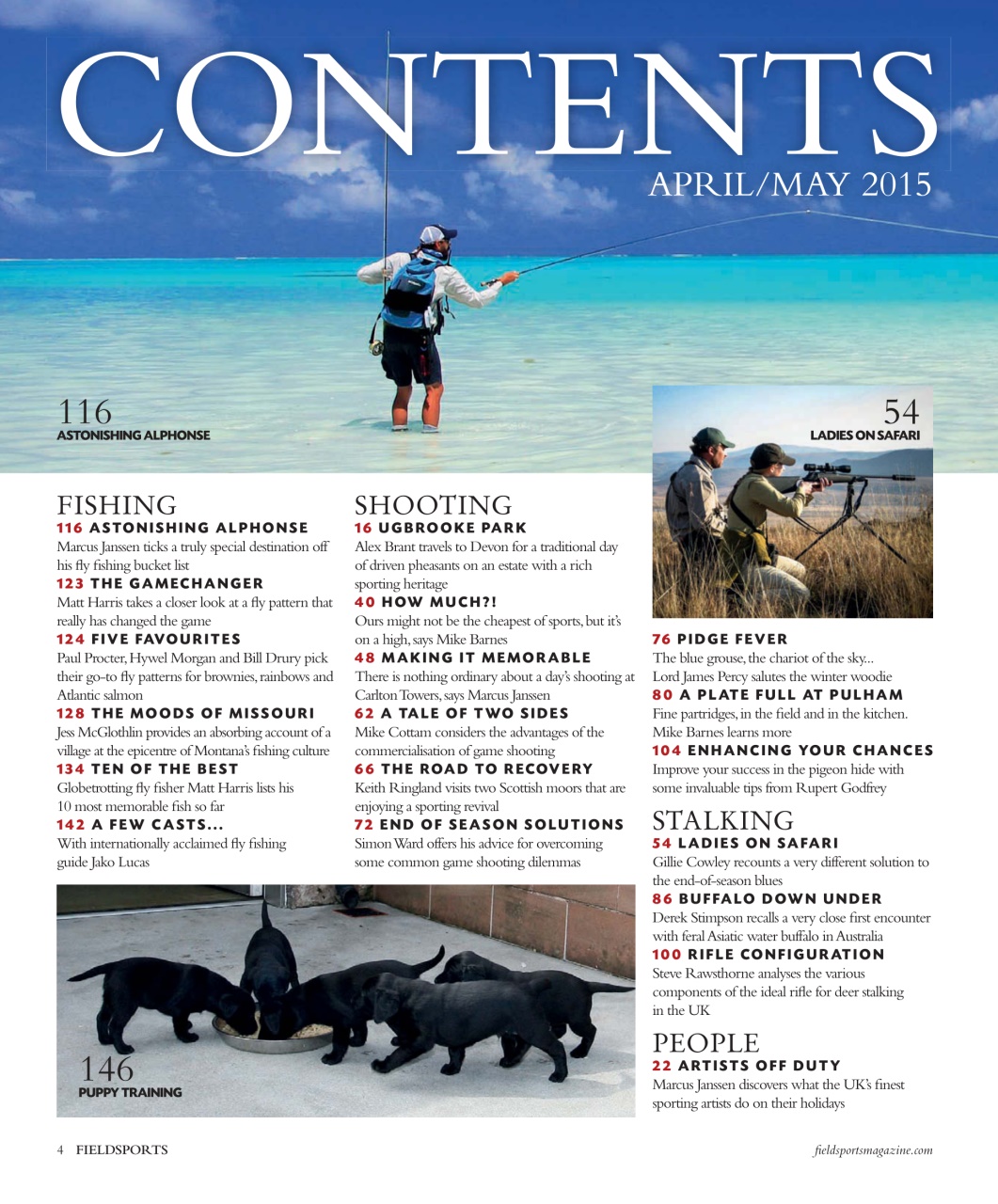 Fieldsports Journal Preview Pages