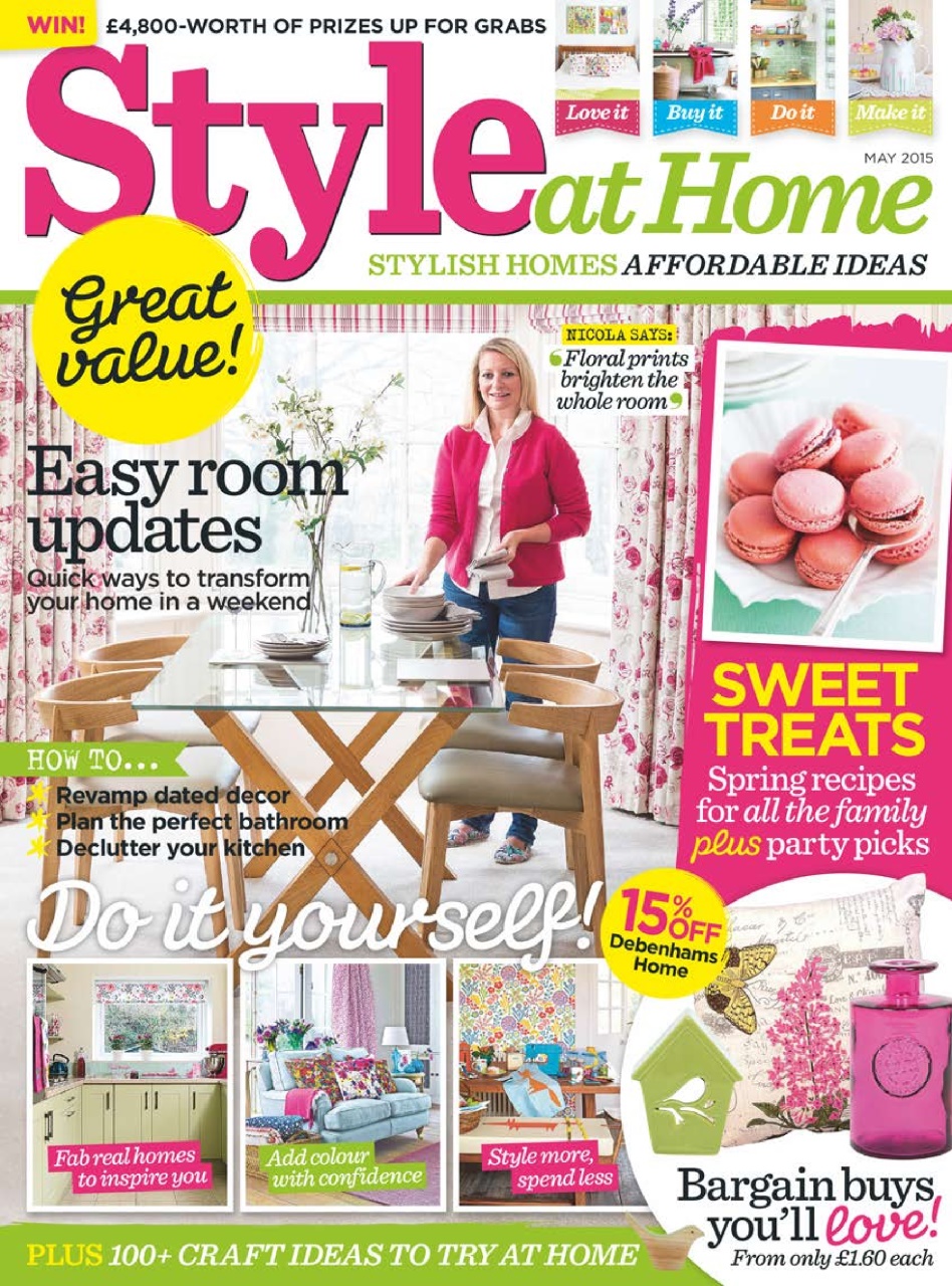 Style at Home Preview Pages