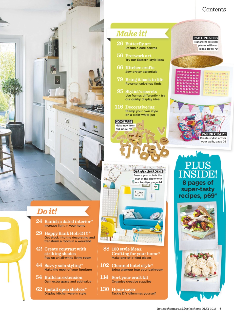 Style at Home Preview Pages