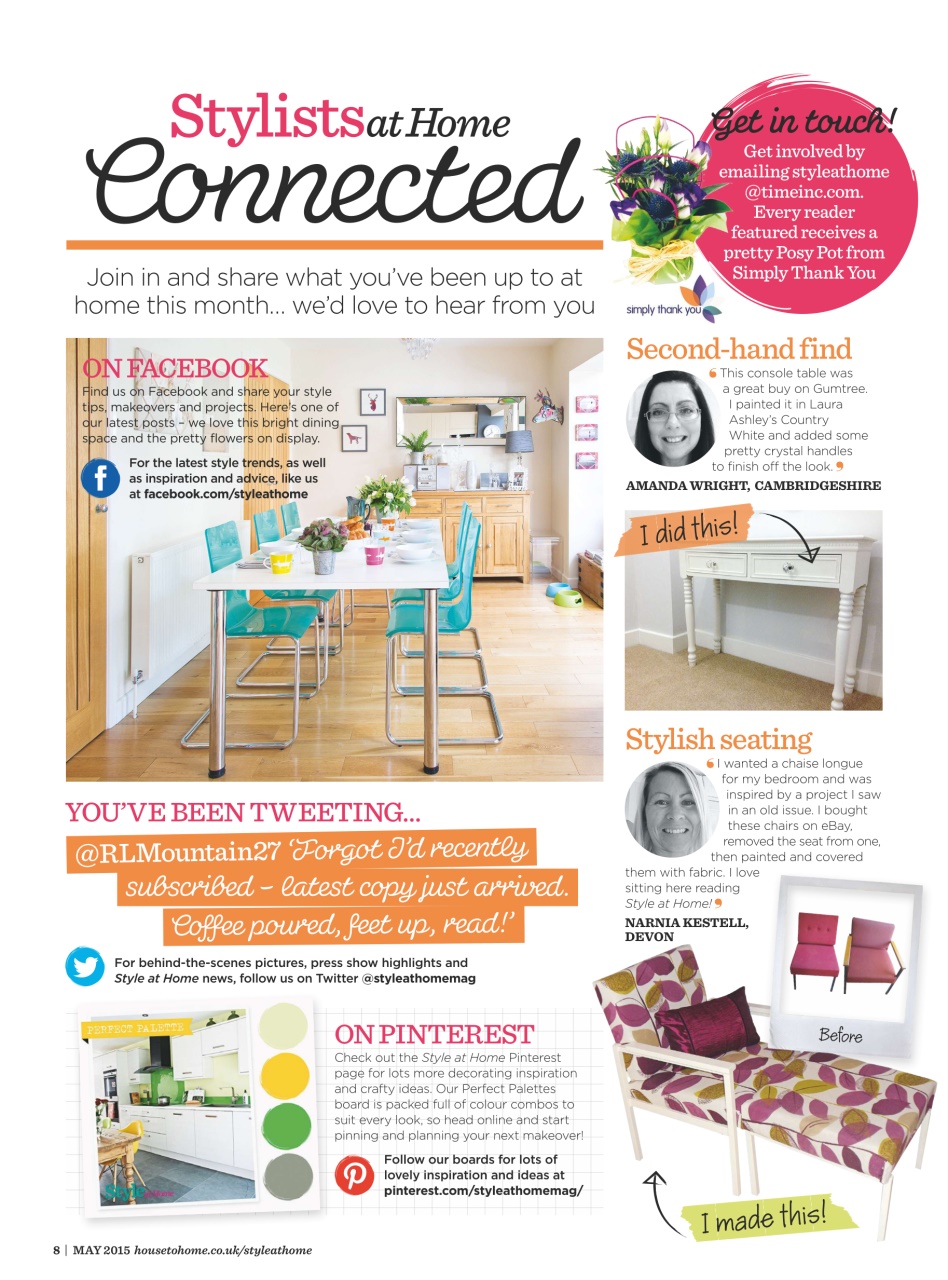 Style at Home Preview Pages