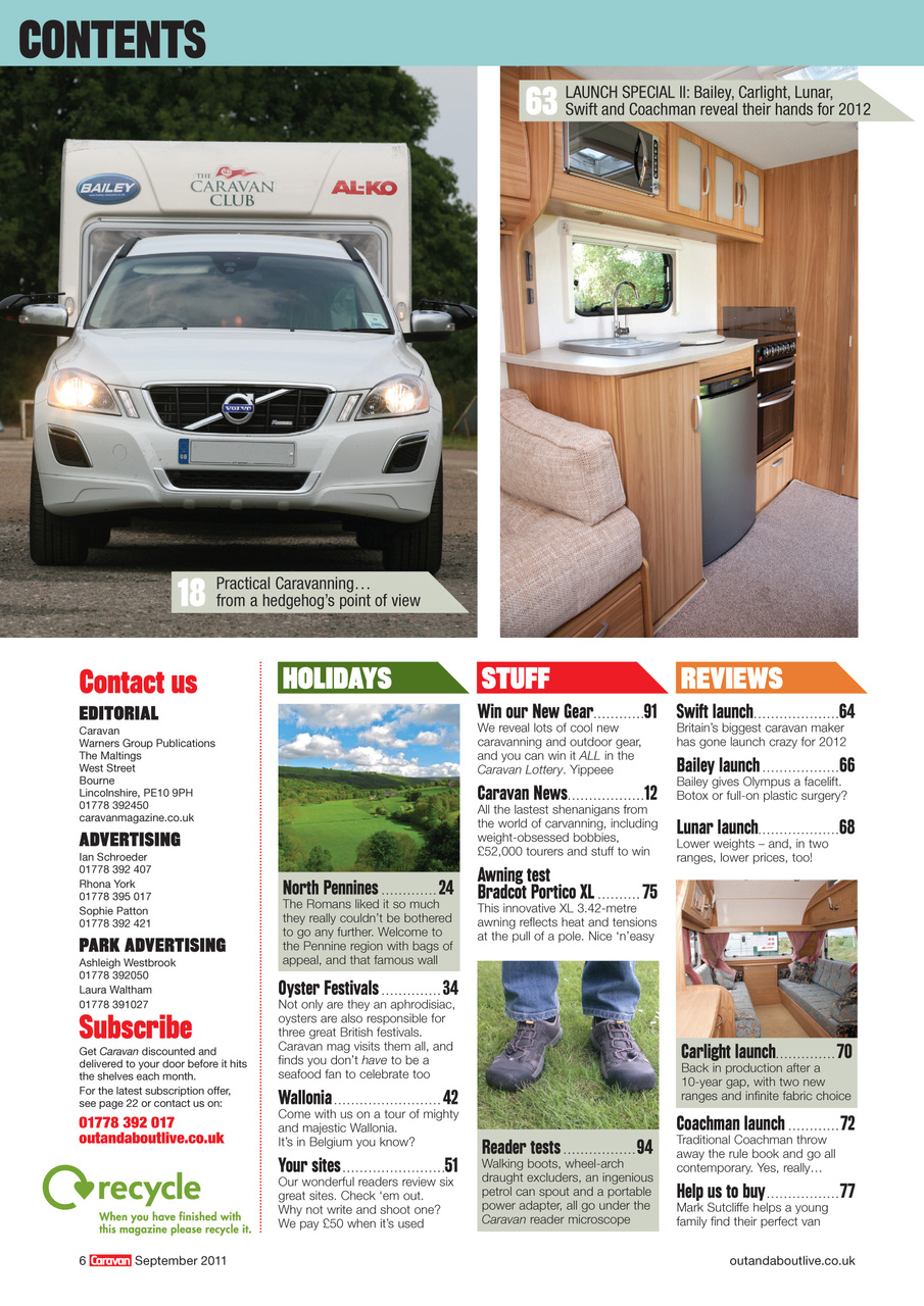 Caravan Magazine Preview Pages
