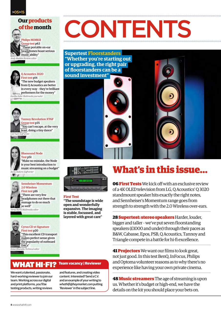 What HiFi Preview Pages