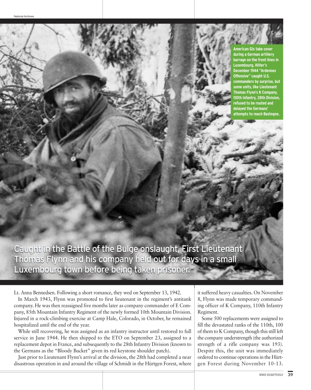 WWII Quarterly Preview Pages