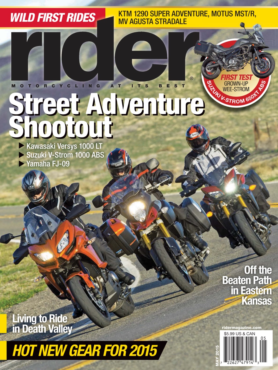 Rider Magazine Preview Pages