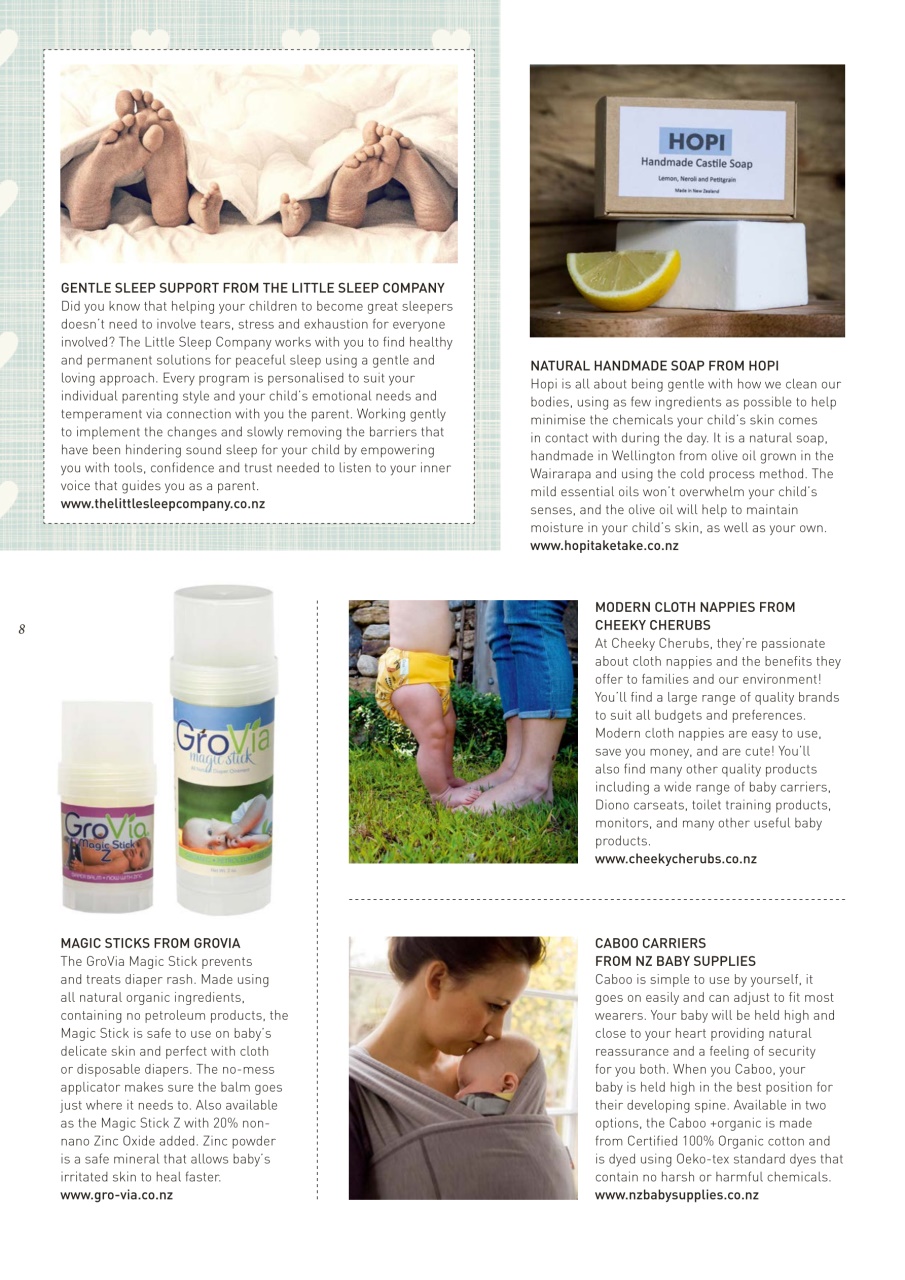 The Natural Parent Magazine Preview Pages
