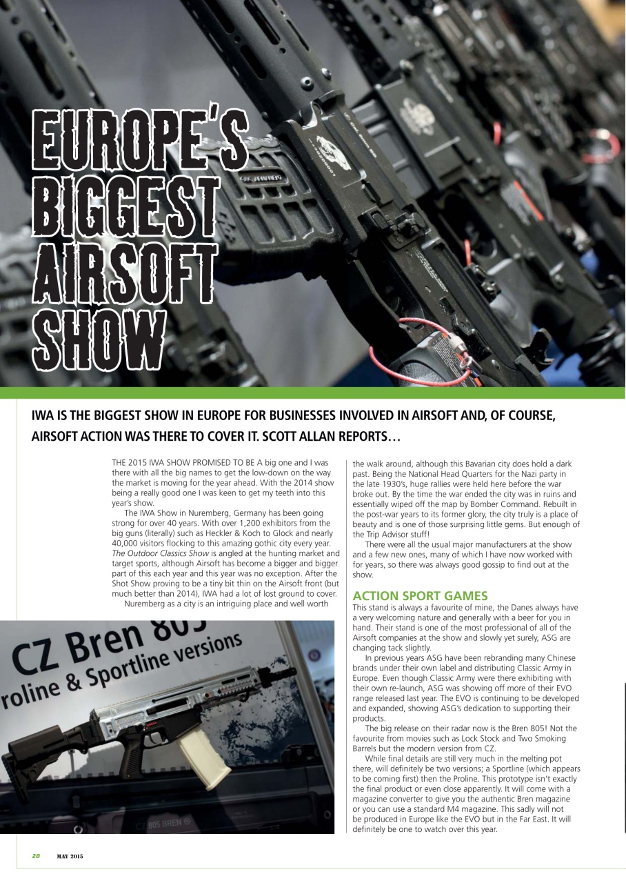 Airsoft Action Preview Pages