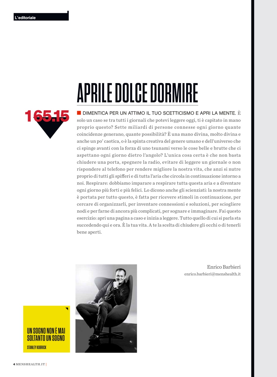 Men's Health Italia Preview Pages