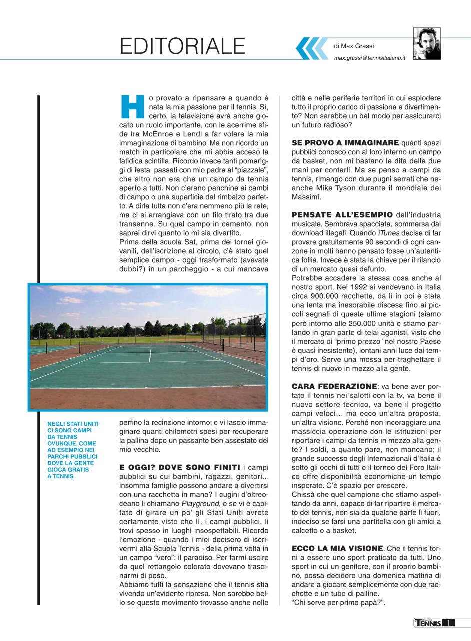 Il Tennis Italiano Preview Pages