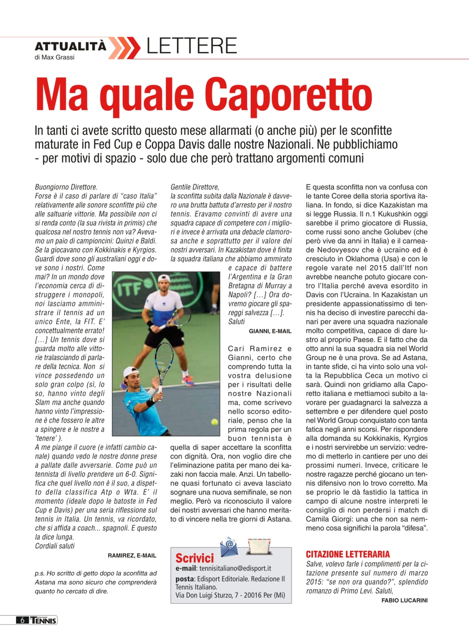 Il Tennis Italiano Preview Pages