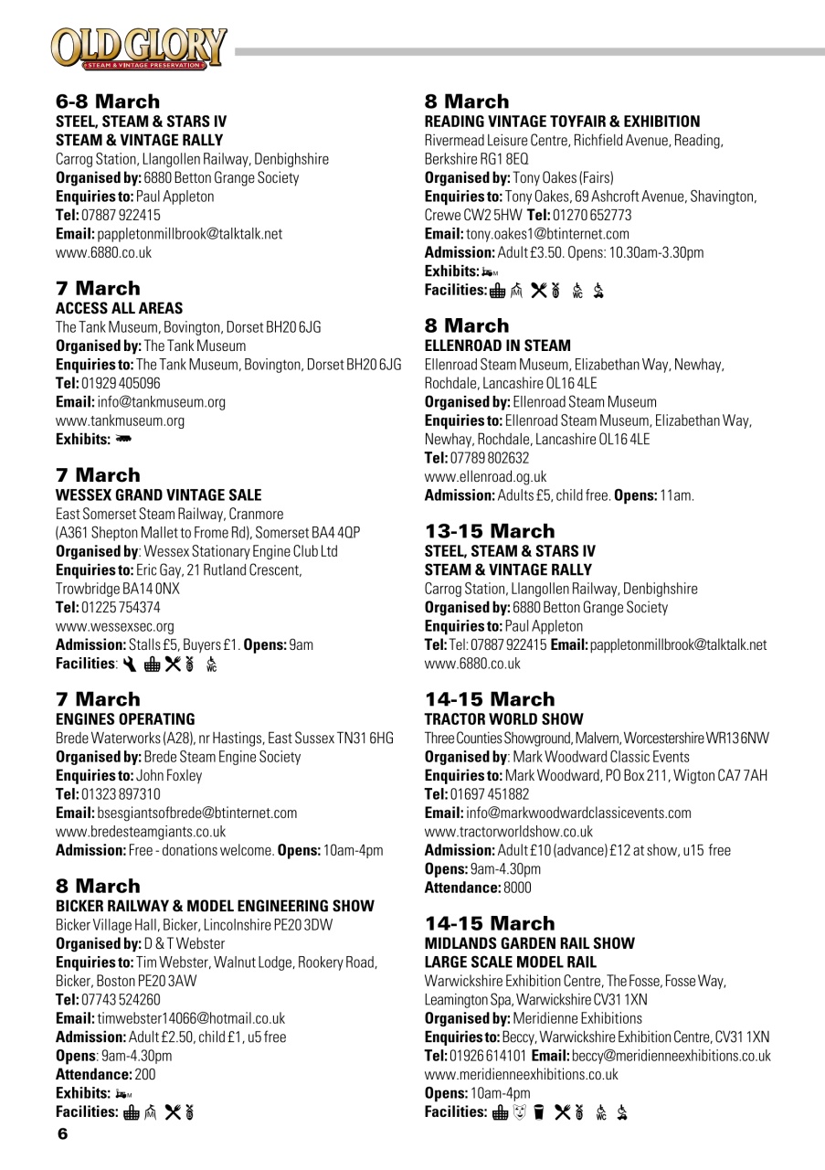 Old Glory Magazine Preview Pages