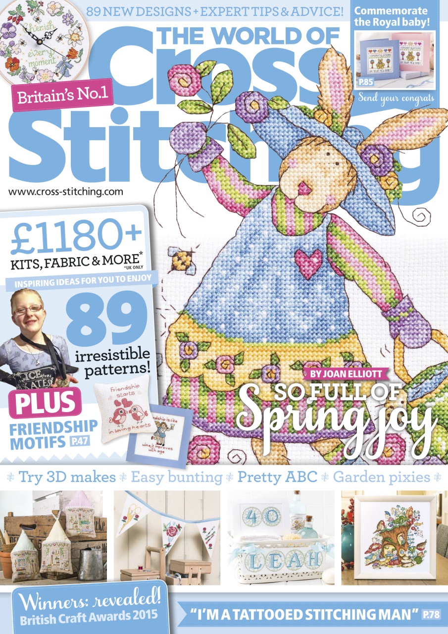 The World of Cross Stitching Preview Pages