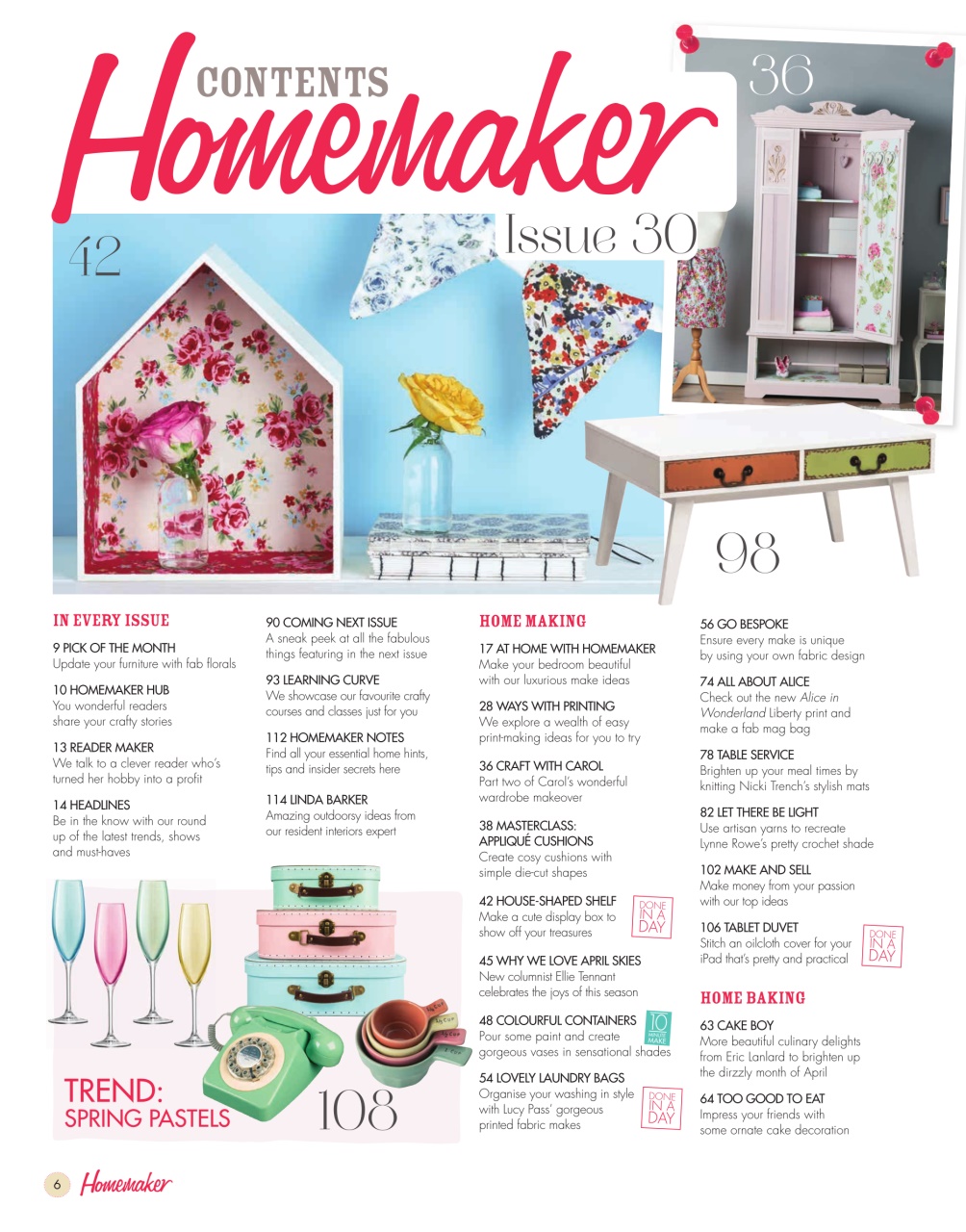 Homemaker Preview Pages