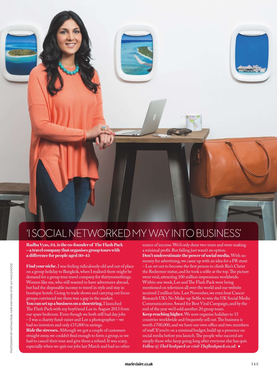 Marie Claire Preview Pages