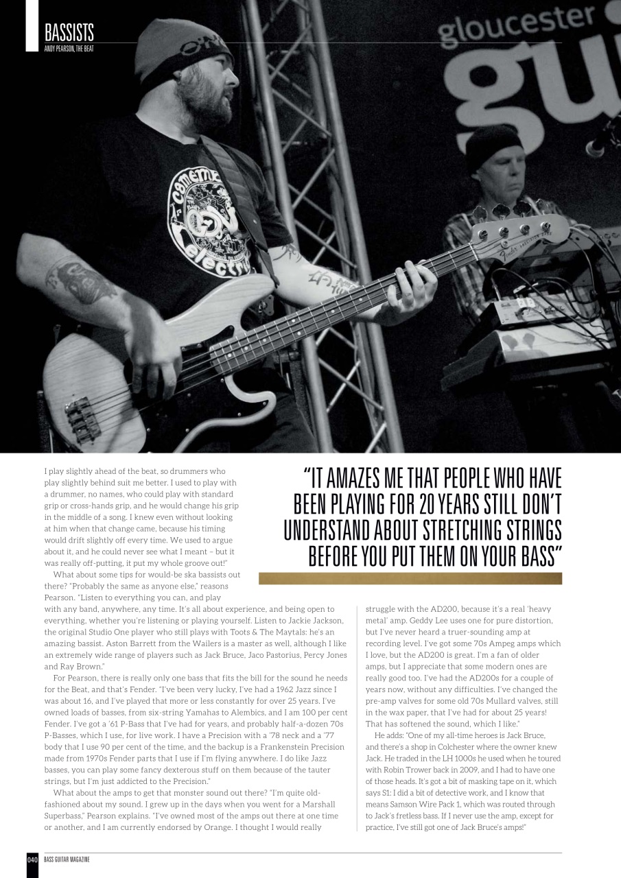 Bass Player UK Preview Pages