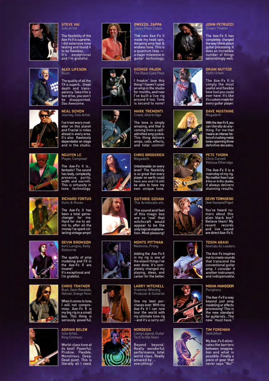 Guitarist Preview Pages