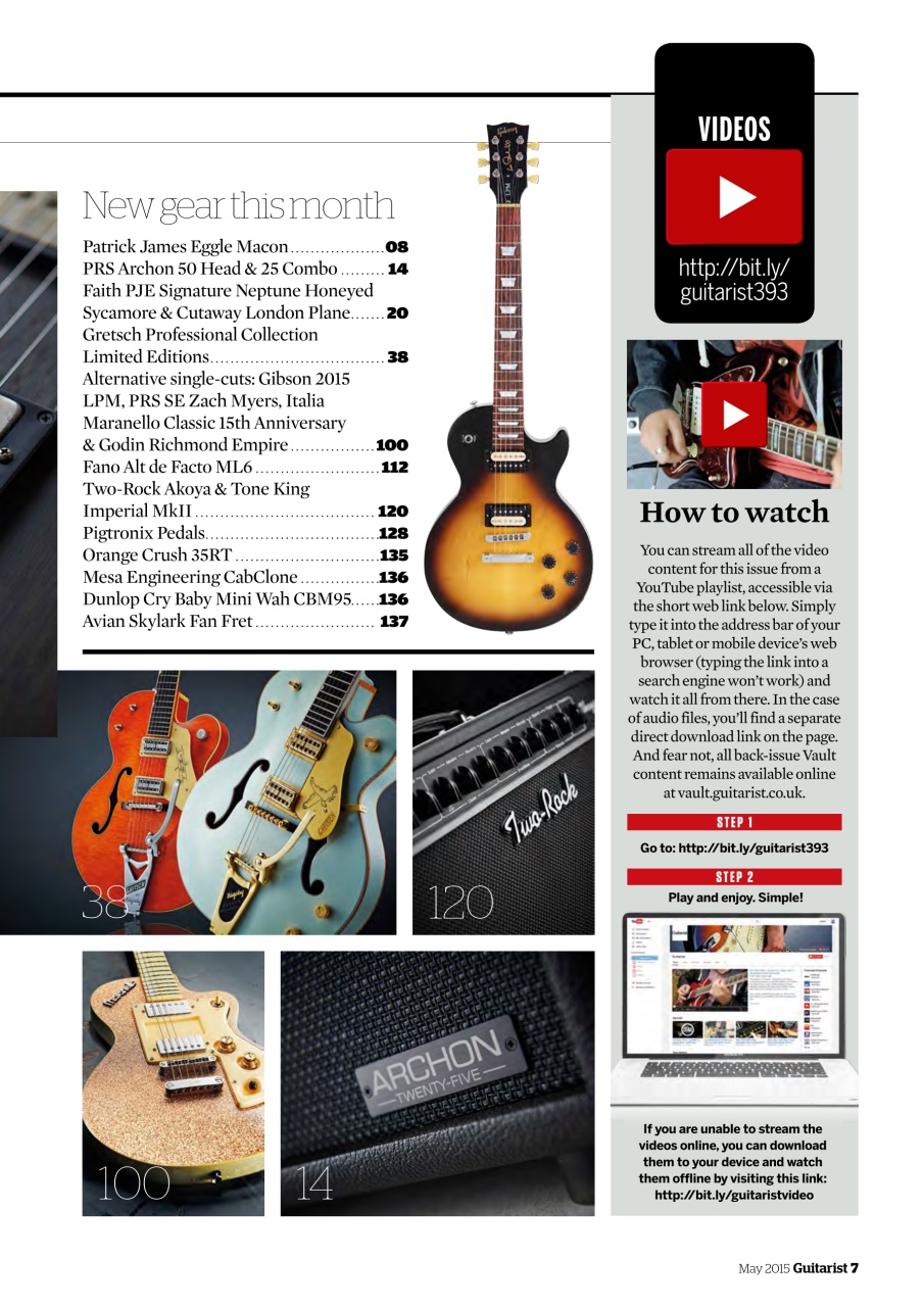 Guitarist Preview Pages