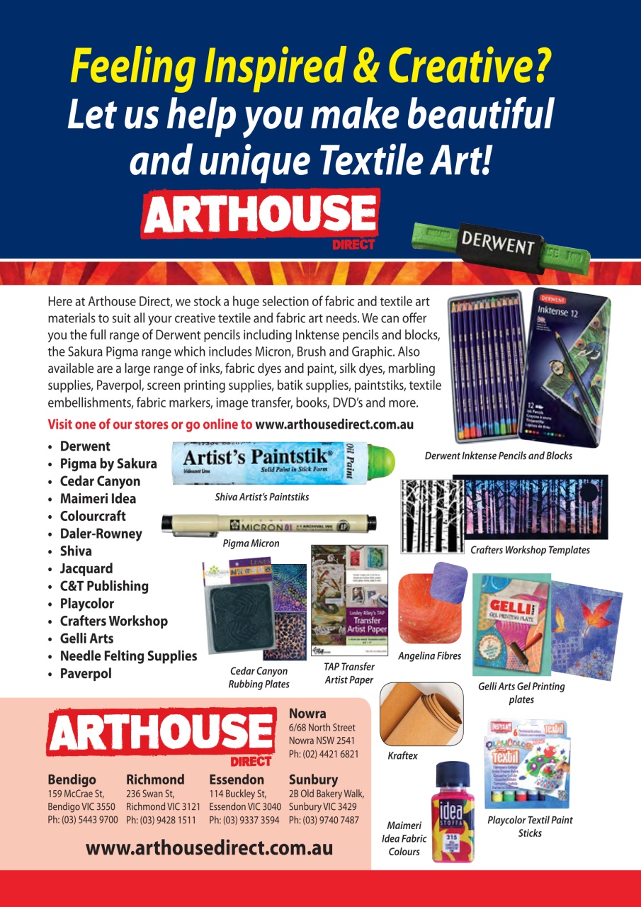 Down Under Textiles Preview Pages