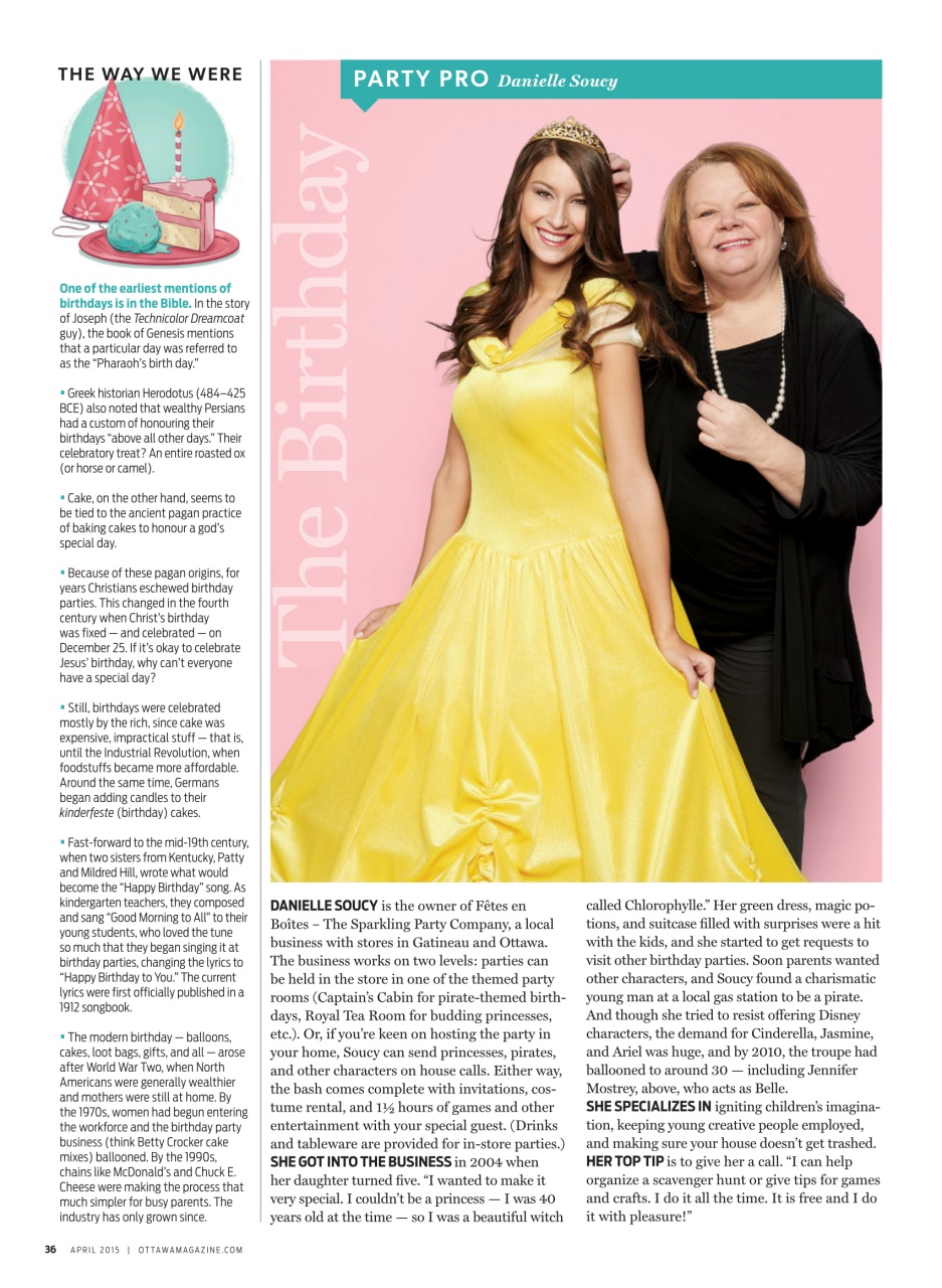 Ottawa Magazine Preview Pages