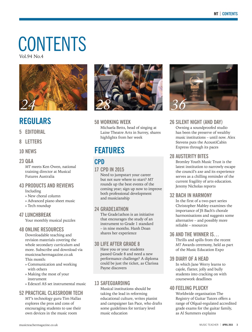 Music Teacher Preview Pages