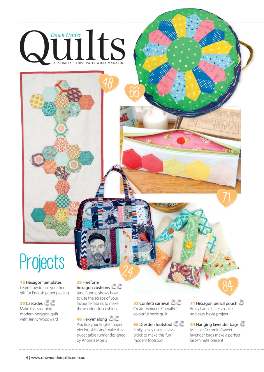 Down Under Quilts Preview Pages