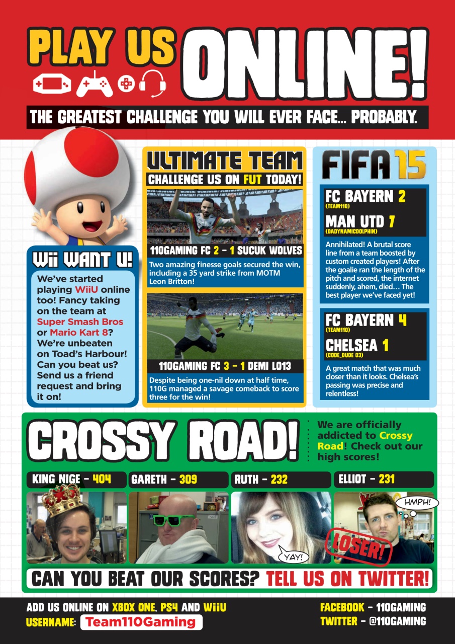 110% Gaming Preview Pages