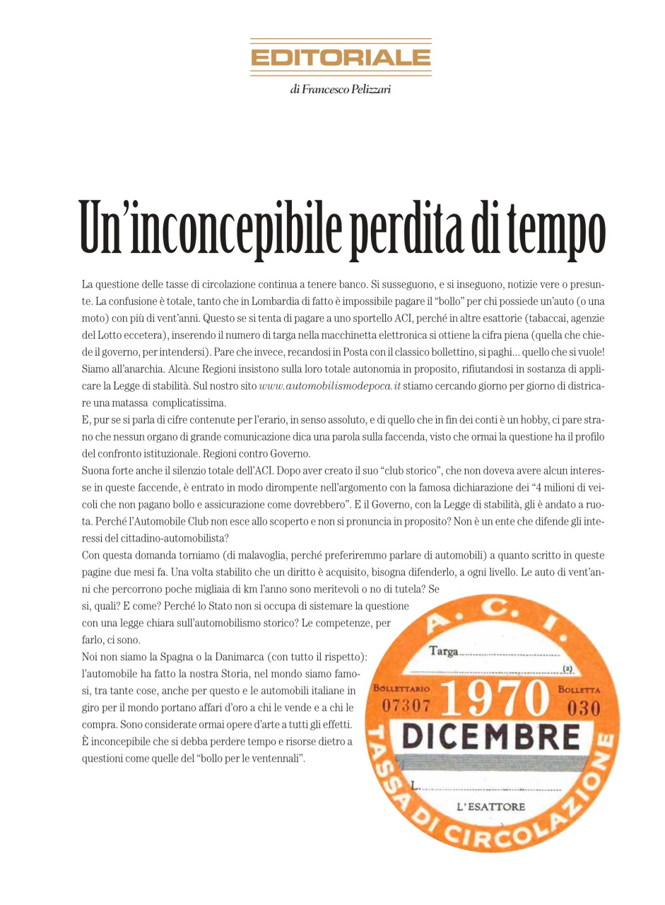 Automobilismo d'Epoca Preview Pages