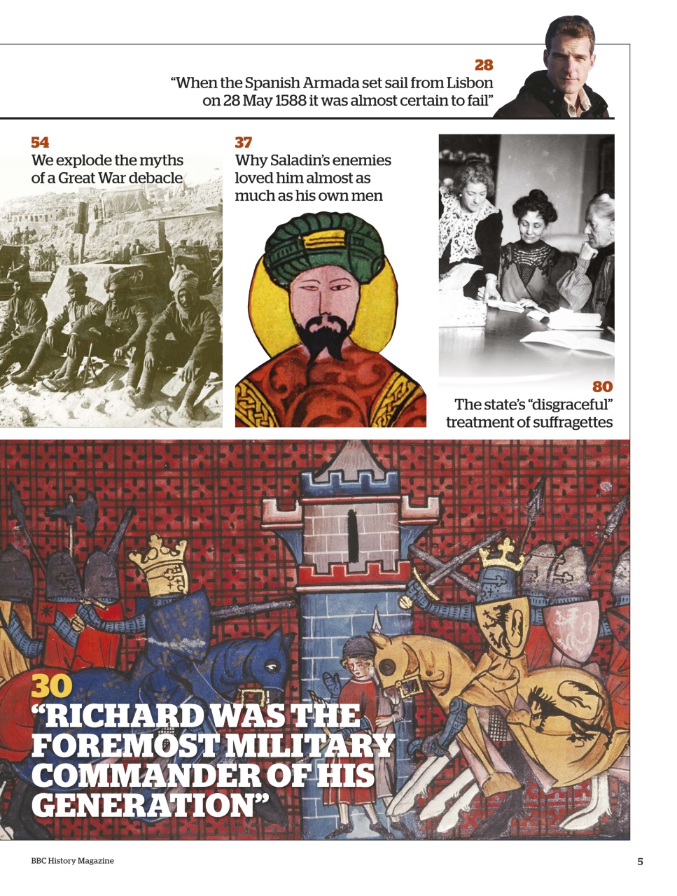 BBC History Magazine Preview Pages