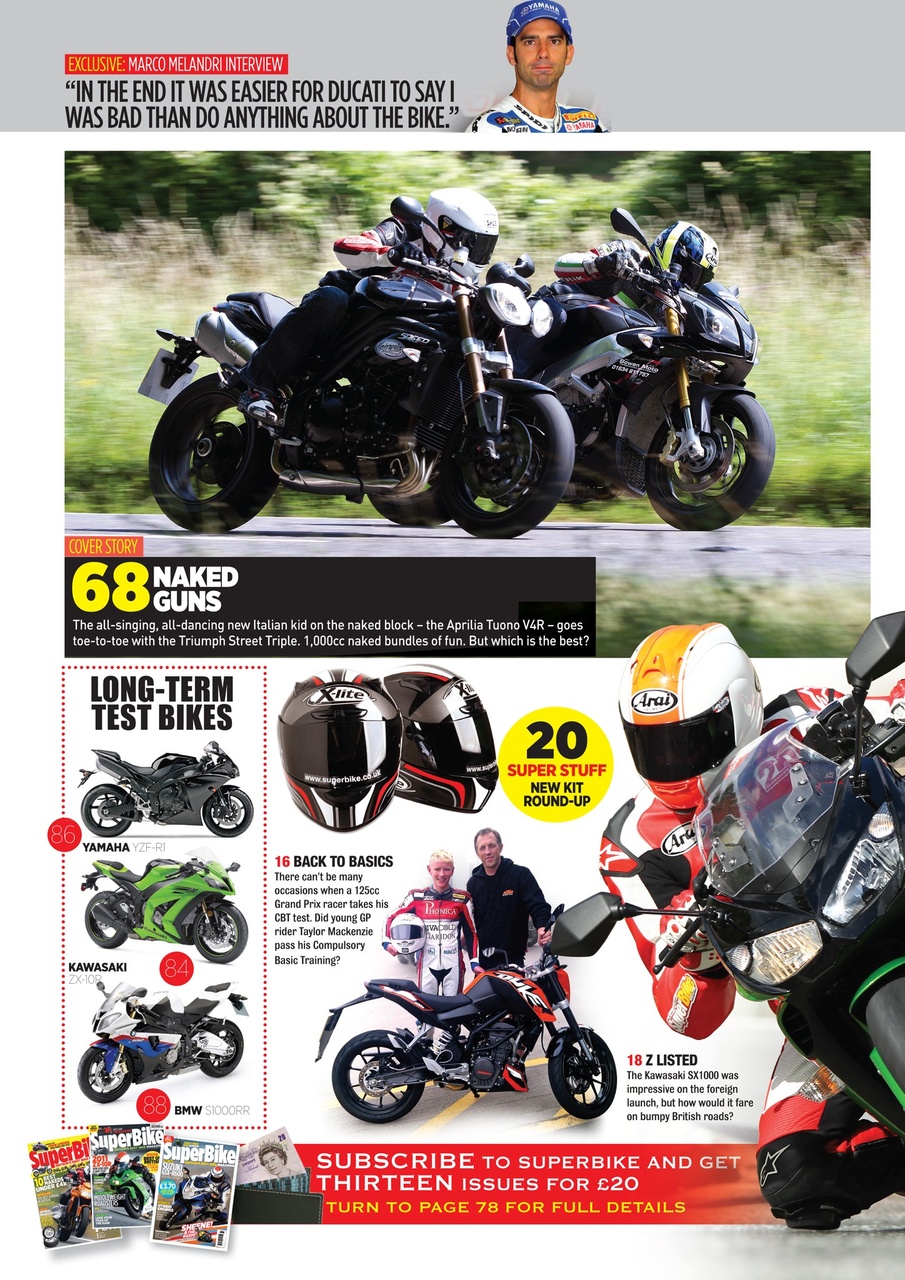 Superbike Magazine Preview Pages