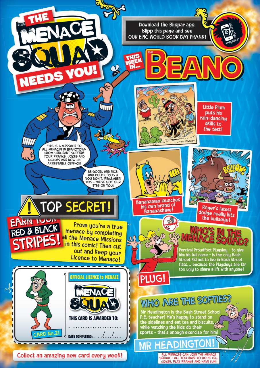 Beano Preview Pages