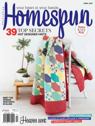 Homespun issue Issue#16.4 Apr 2015