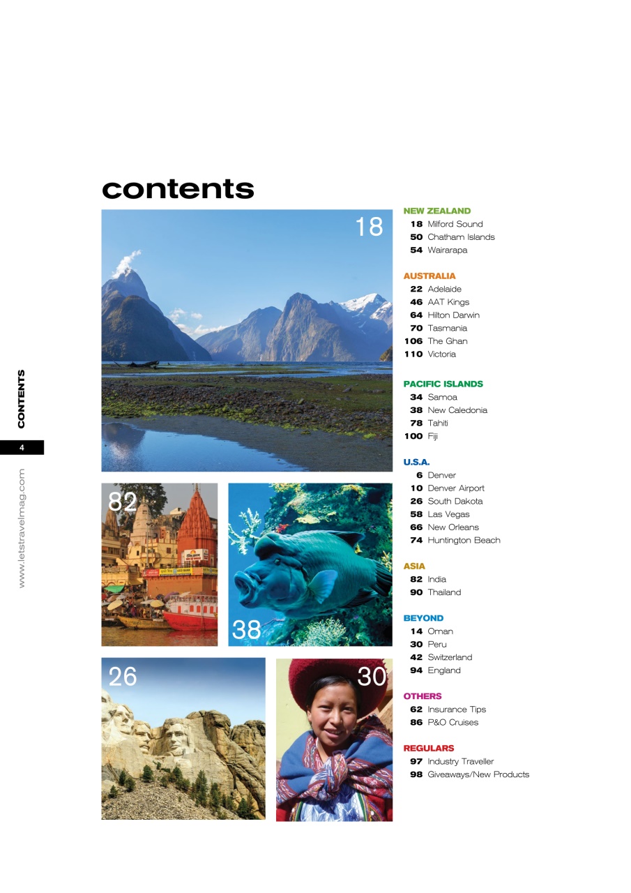 Let’s Travel Preview Pages