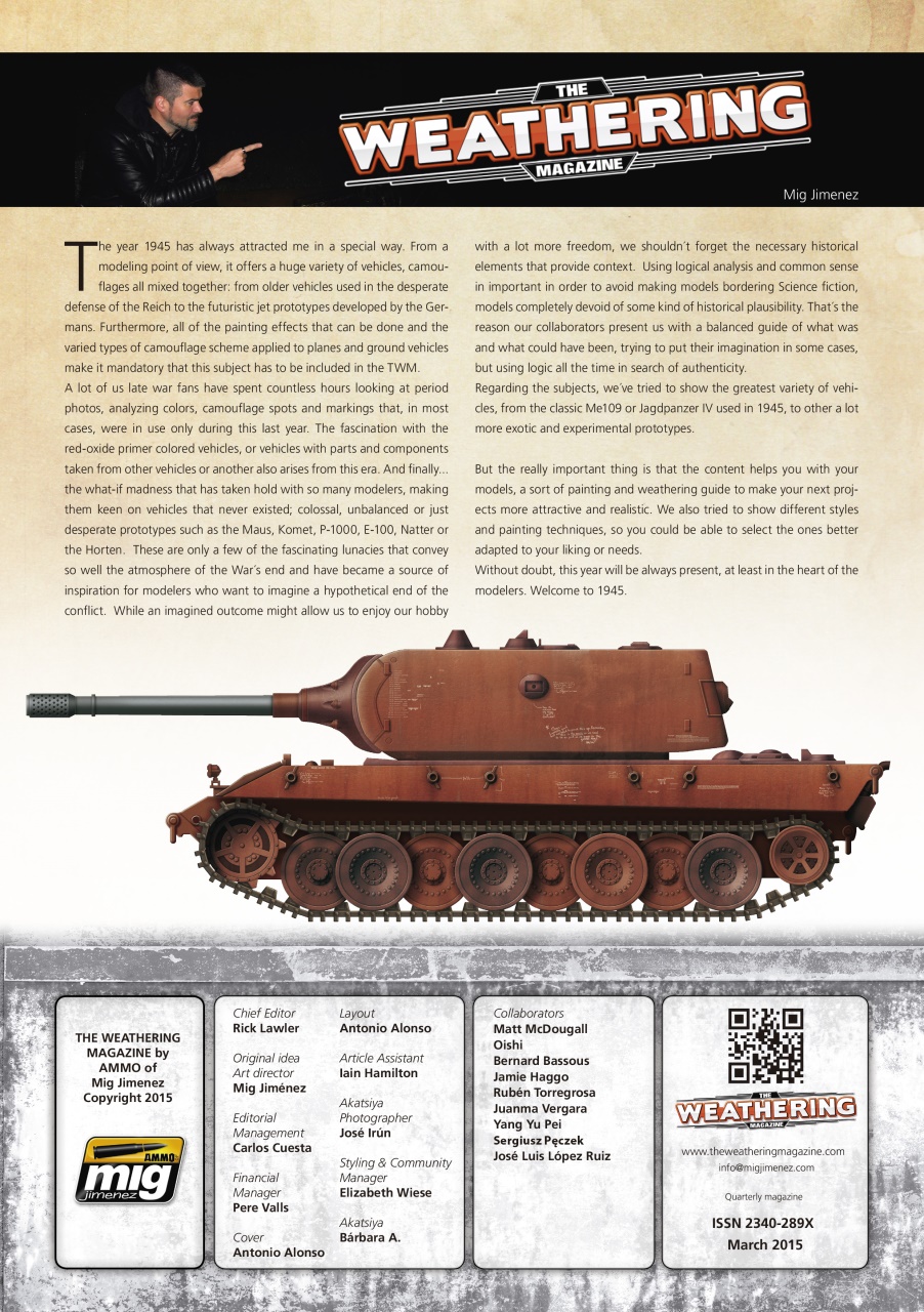The Weathering Magazine Preview Pages