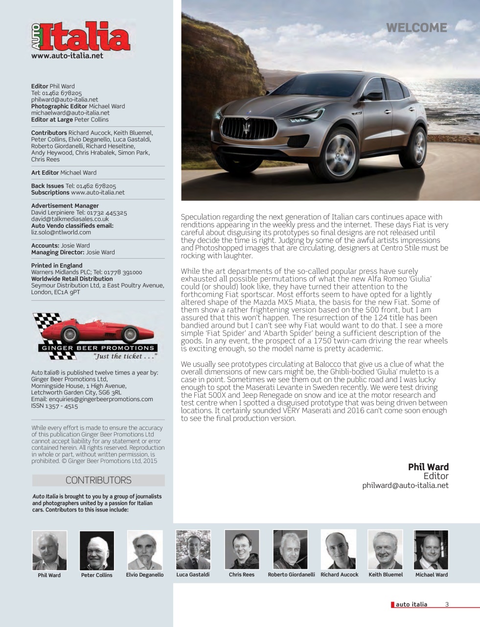 AutoItalia Magazine Preview Pages