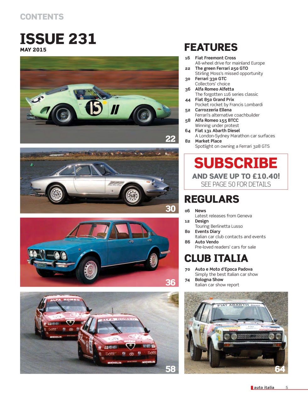 AutoItalia Magazine Preview Pages