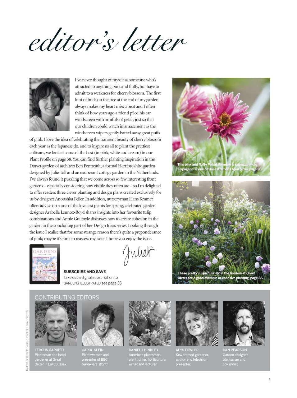 Gardens Illustrated Preview Pages