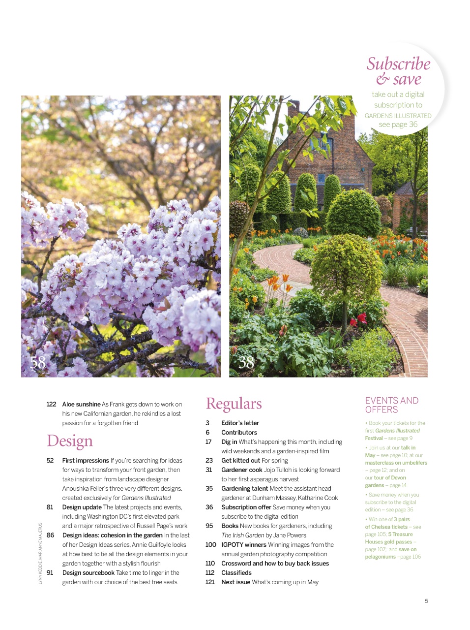 Gardens Illustrated Preview Pages