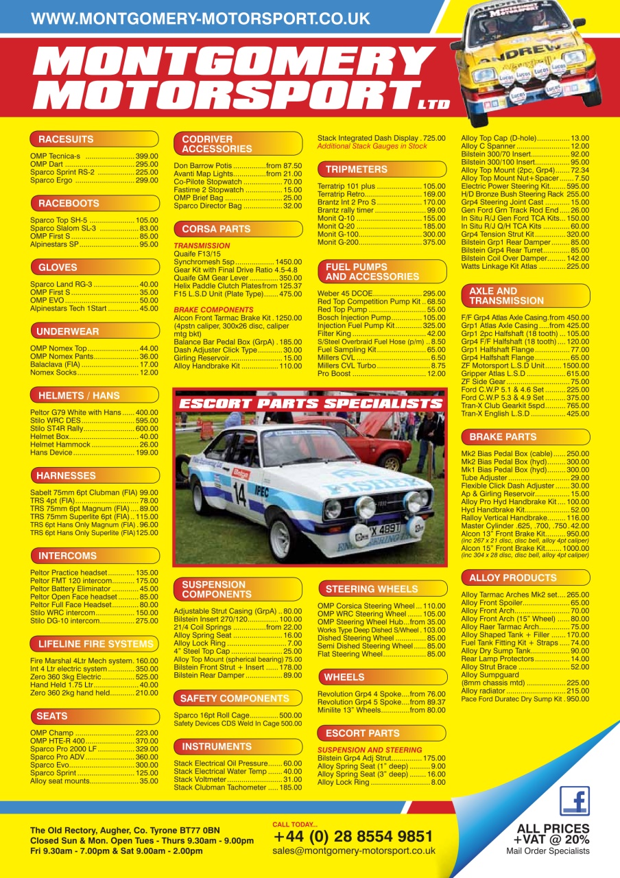Pacenotes Rally magazine Preview Pages
