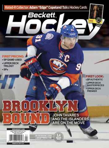 Beckett Hockey Magazine issue April 2015