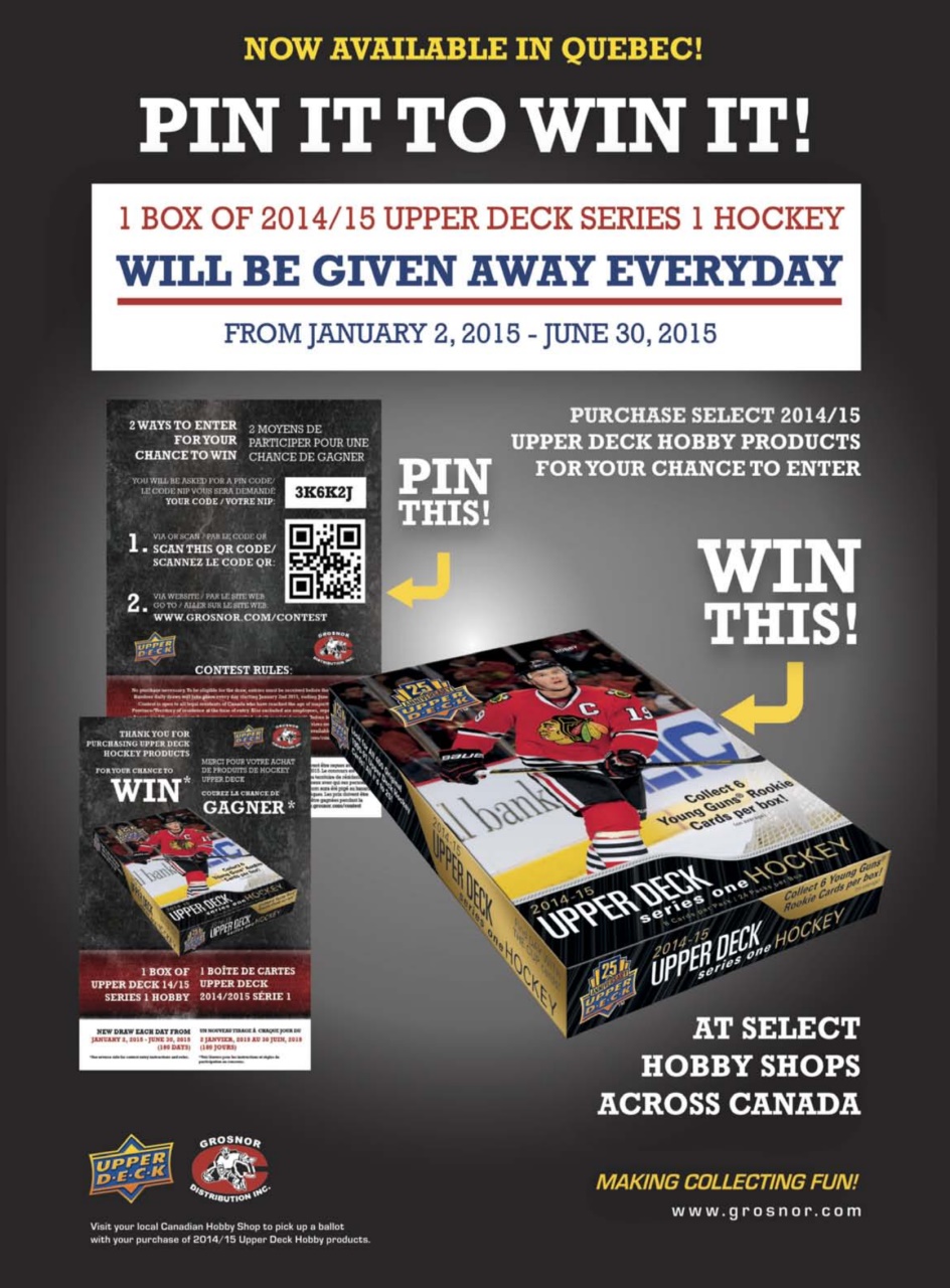 Beckett Hockey Magazine Preview Pages