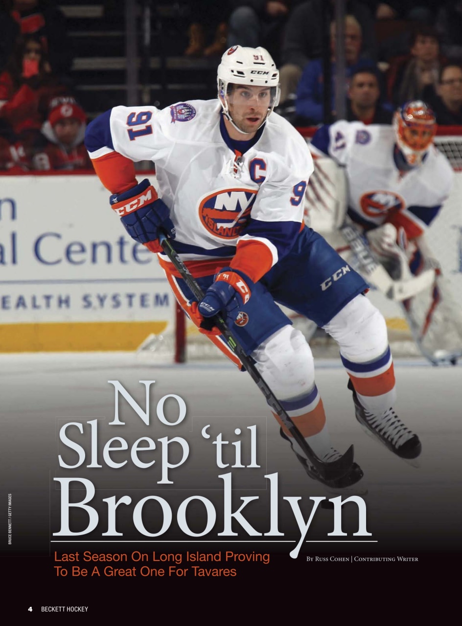 Beckett Hockey Magazine Preview Pages