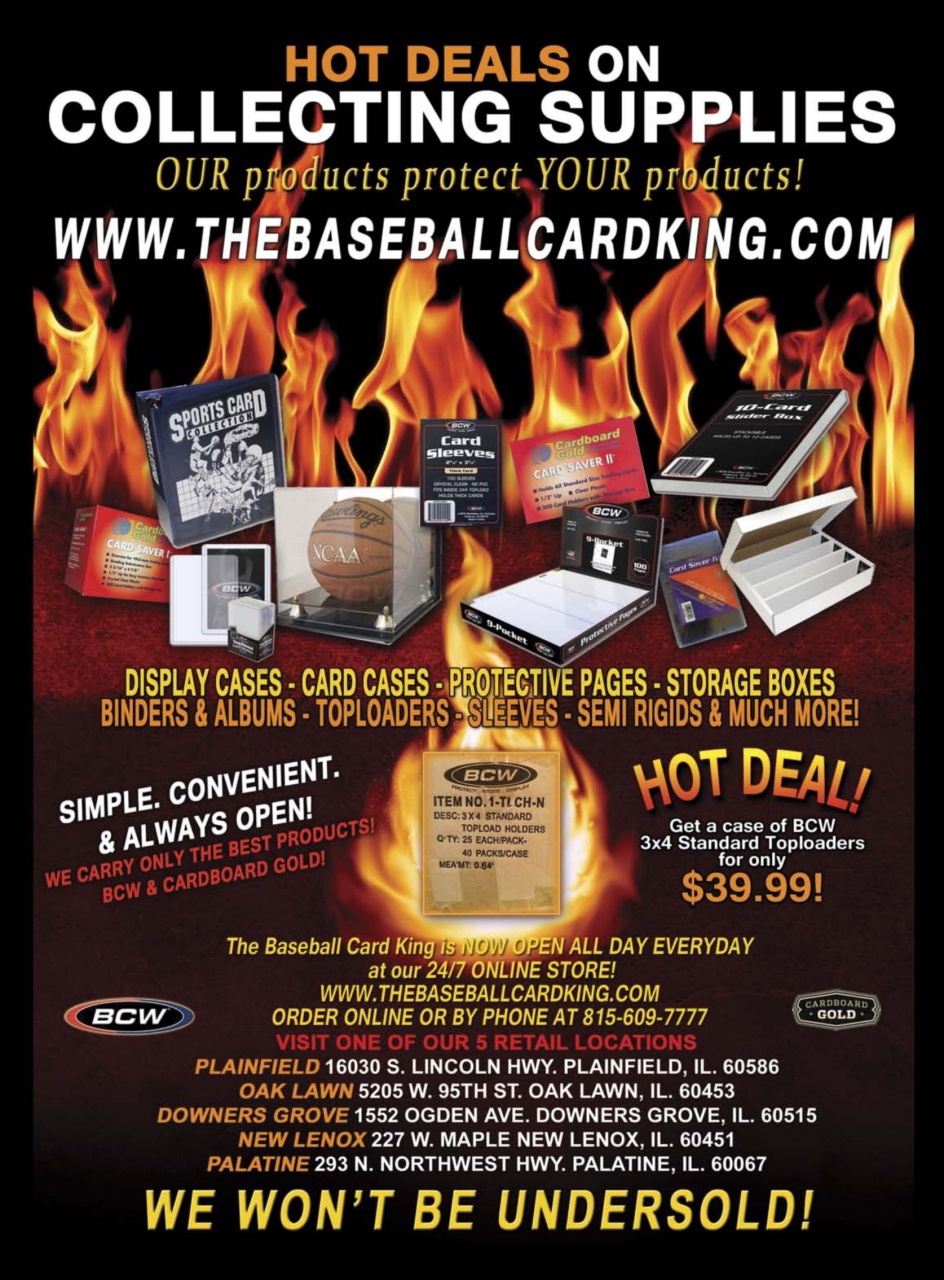 Sports Card Monthly Magazine Preview Pages