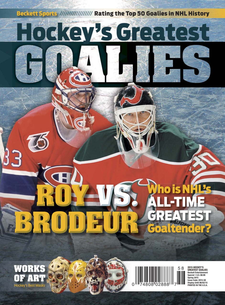 Beckett Hockey Magazine Preview Pages