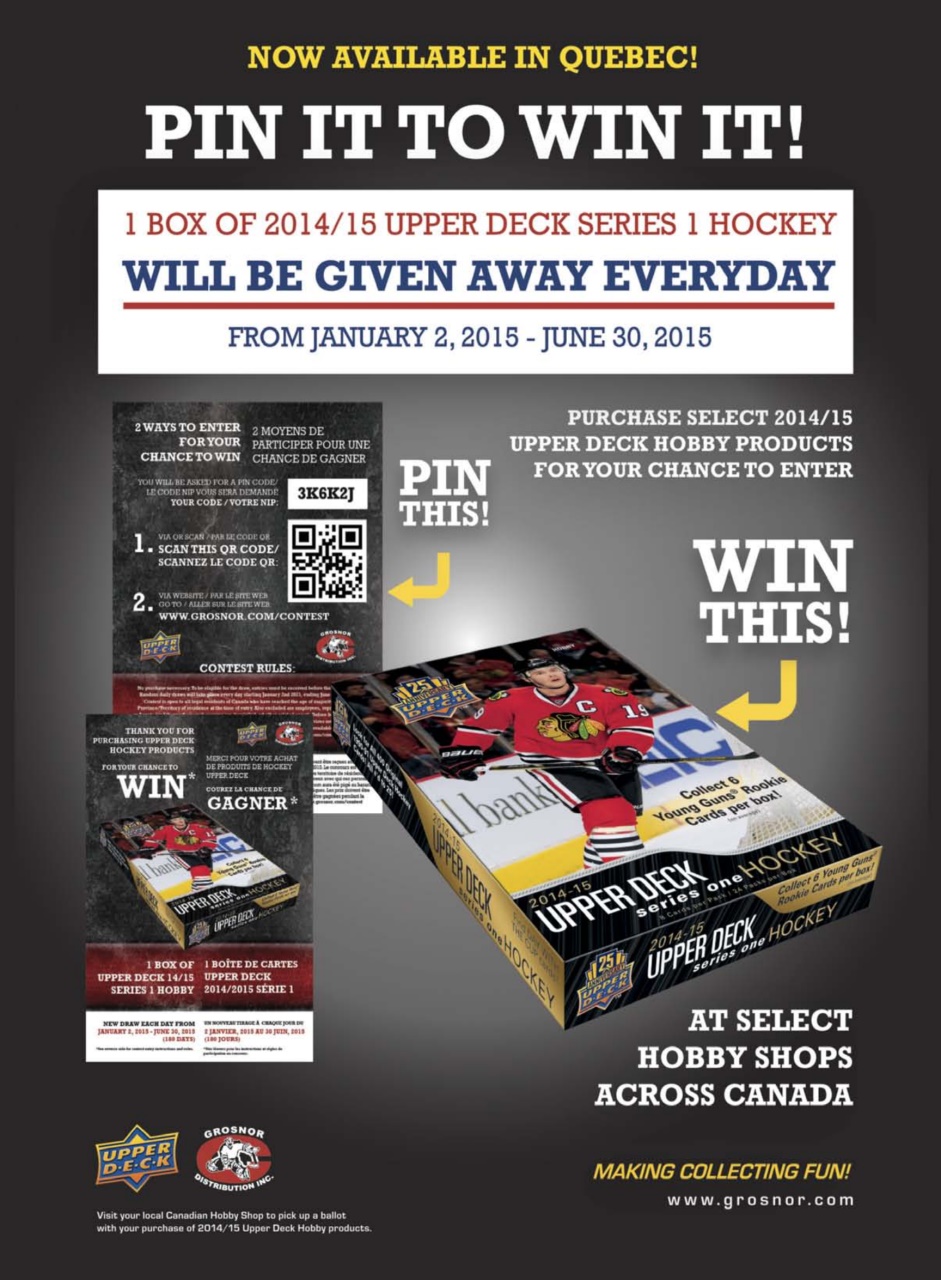 Beckett Hockey Magazine Preview Pages