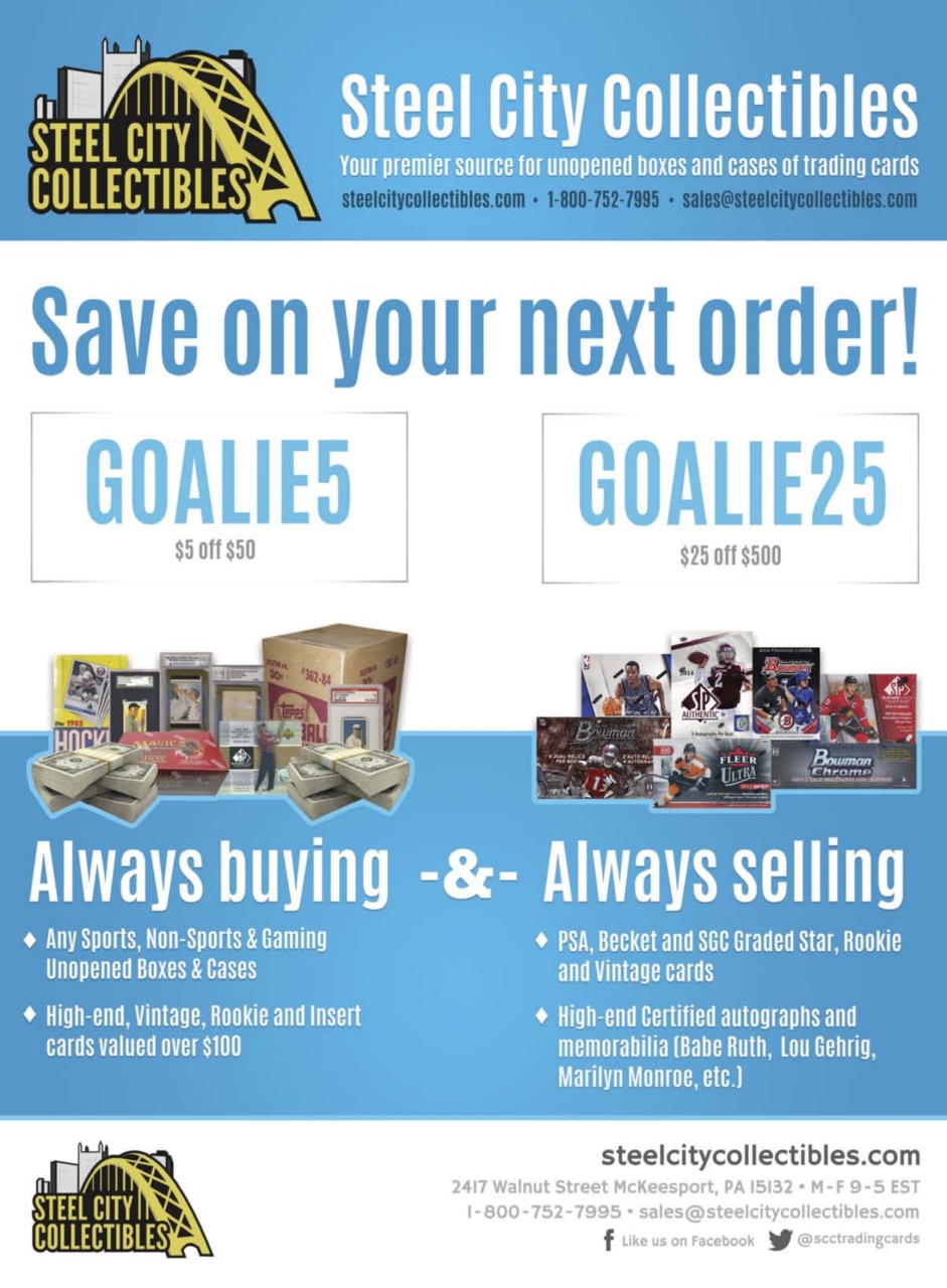 Beckett Hockey Magazine Preview Pages